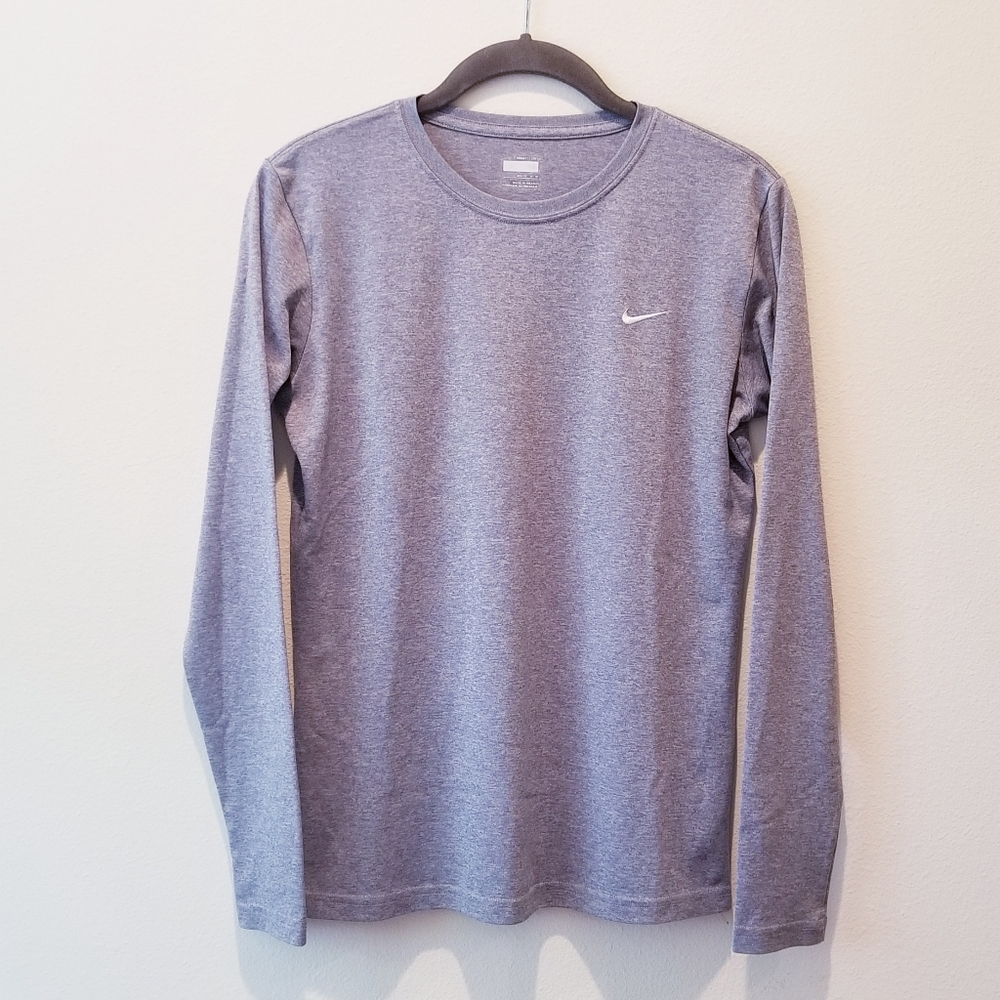 Nike Women's Long Sleeve Dry Fit Activewear Top
